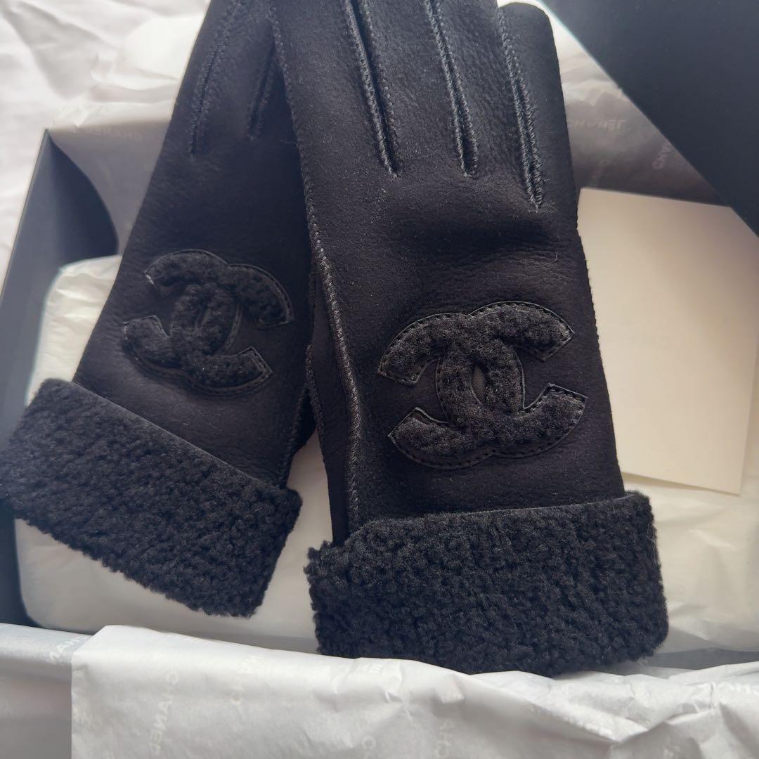 12／21まで値下げ！新品未使用CHANEL ココマーク手袋　グローブ