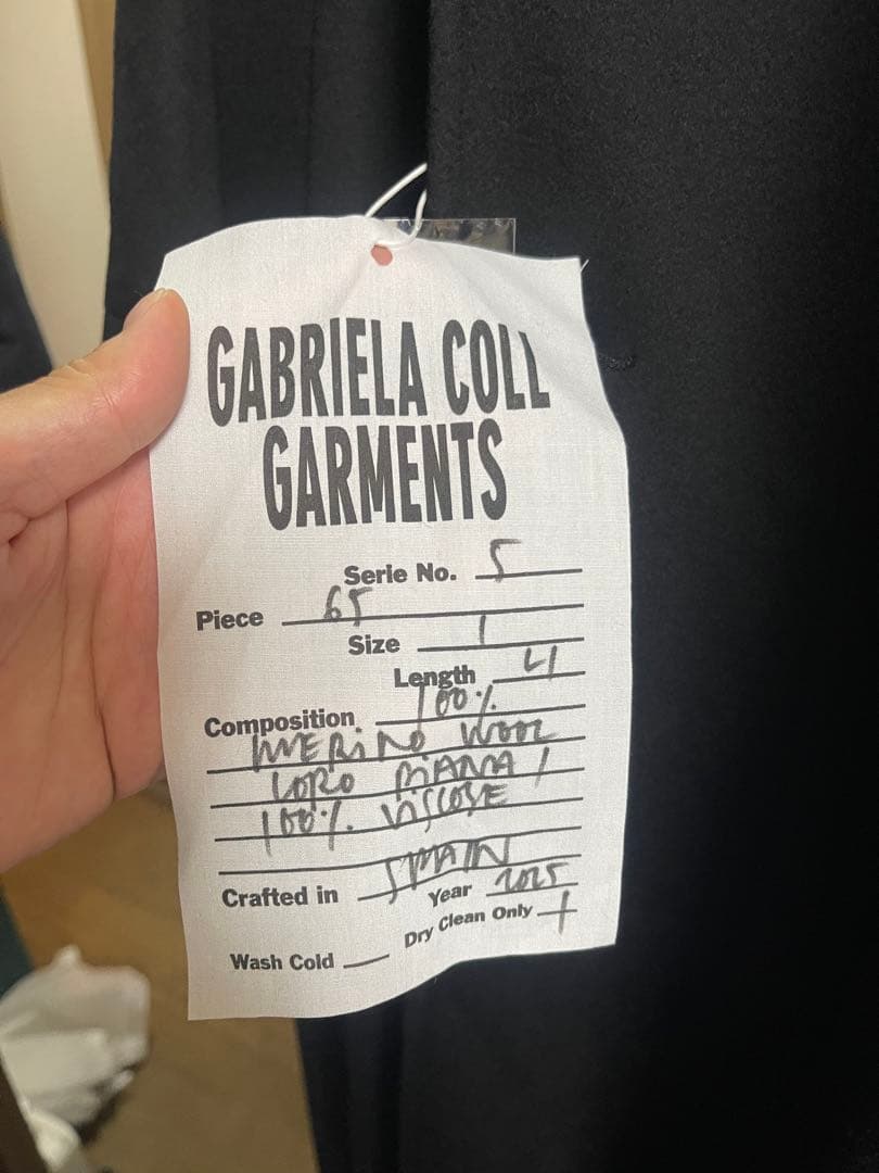 ジャケット・アウター GABRIELA COLL GARMENTS No.65 Oversised