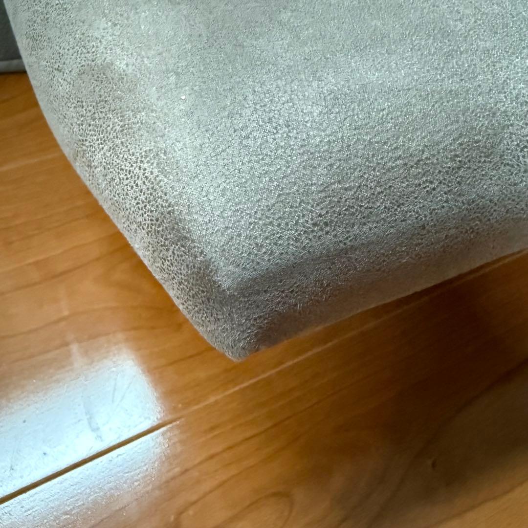 関家具アルフレード　ヨーロピアングレー　背クッション　ソファ　ロータイプ　美品