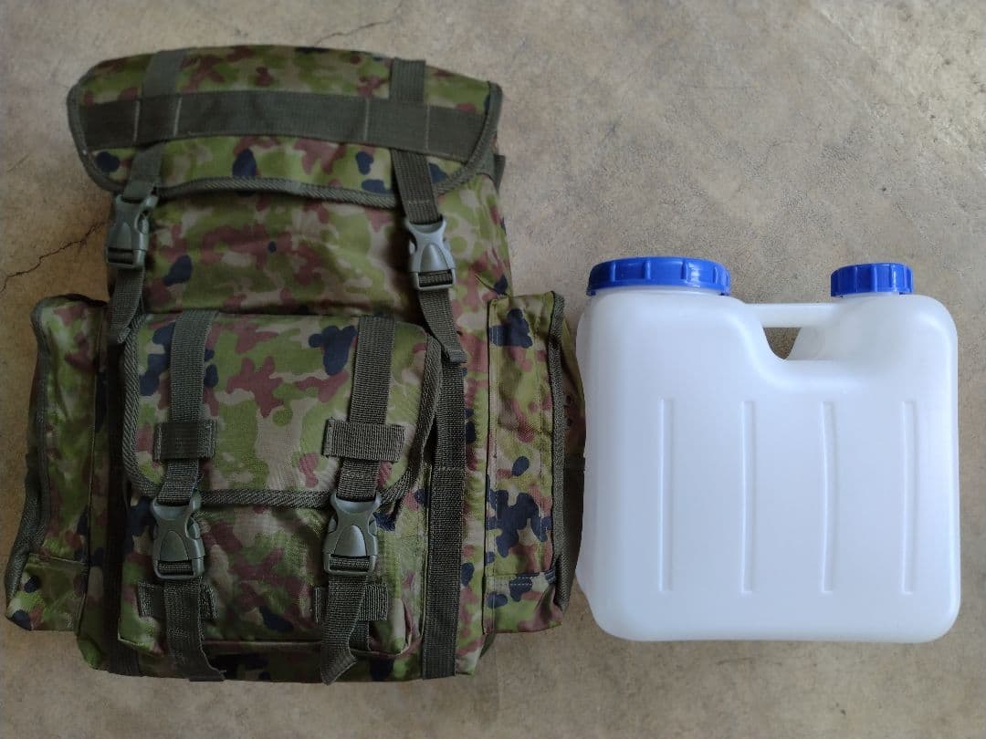 集約チョッキ フレーム付リュック 個人用装具