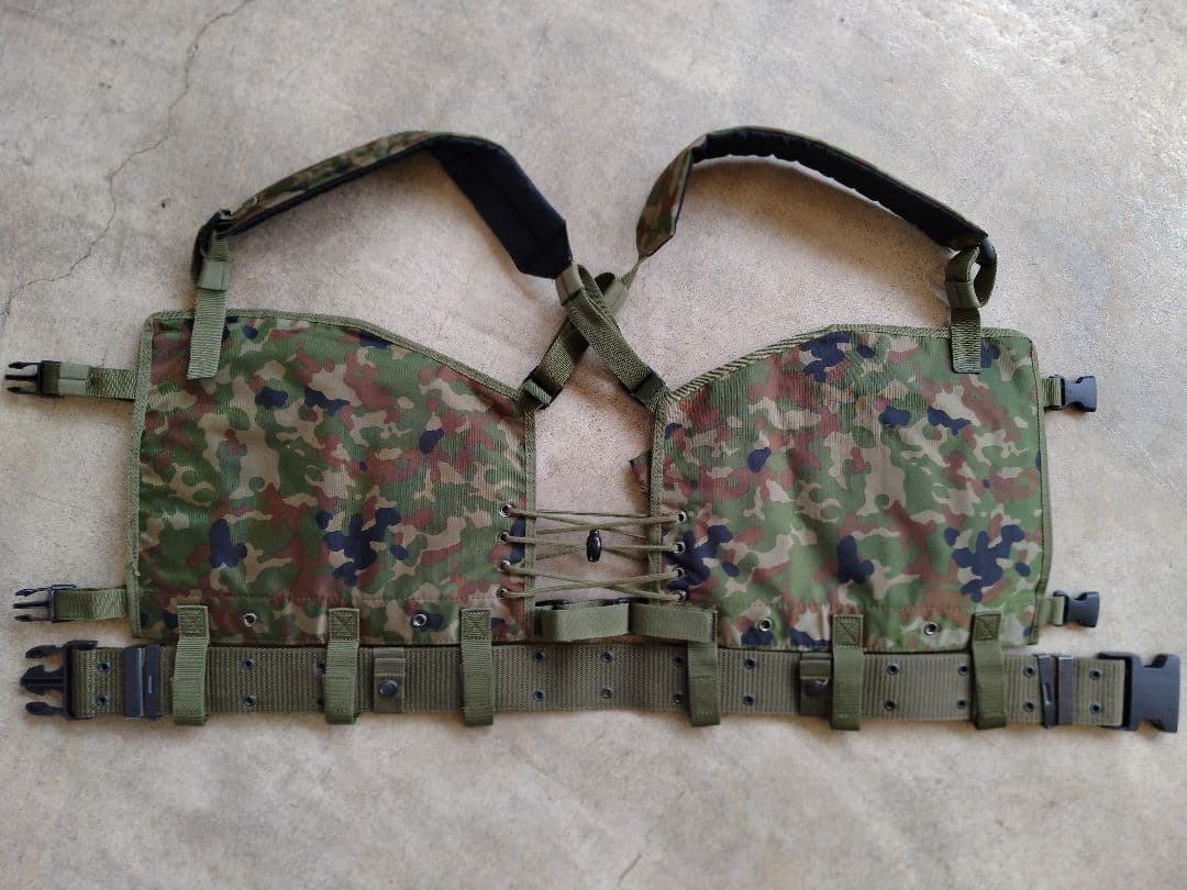 集約チョッキ フレーム付リュック 個人用装具