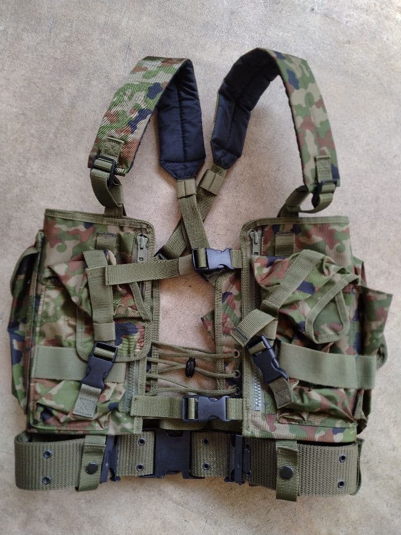 集約チョッキ フレーム付リュック 個人用装具