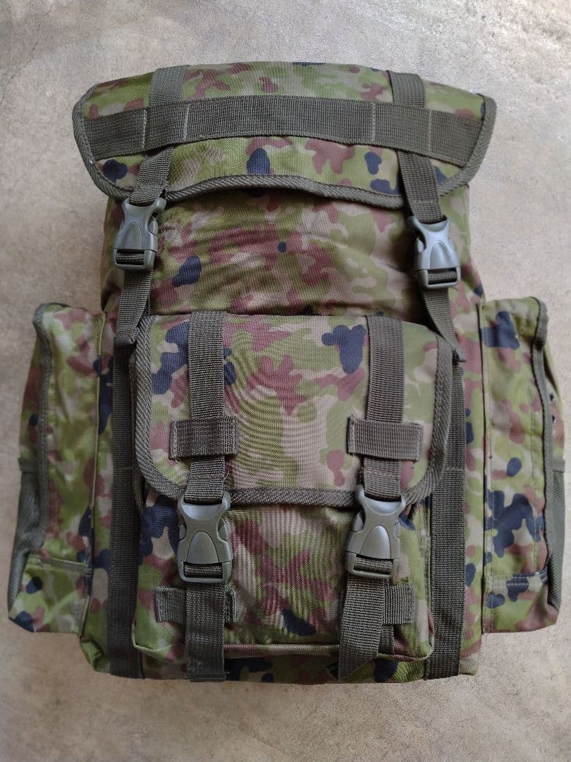 集約チョッキ フレーム付リュック 個人用装具