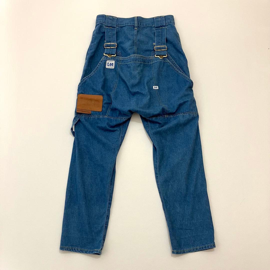 Lee mercibeaucoup メルシーボークー サロペット風サルエルデニム