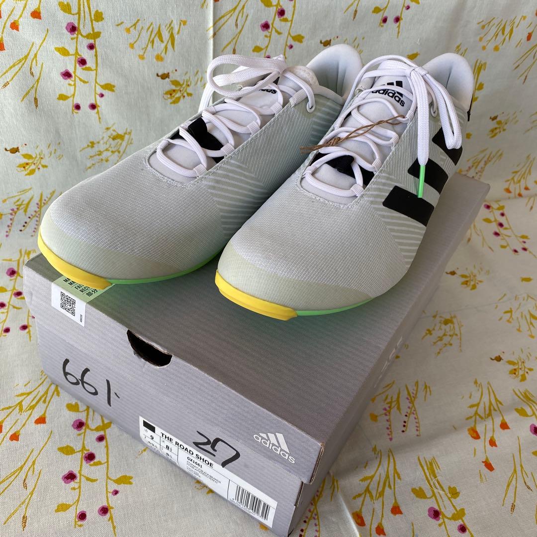 【新品】ADIDAS the road shoe eu42 2/3 27.0cm