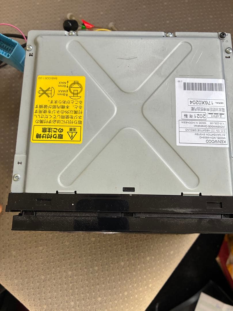 KENWOOD カーナビ タッチスクリーン MDV-M808HD