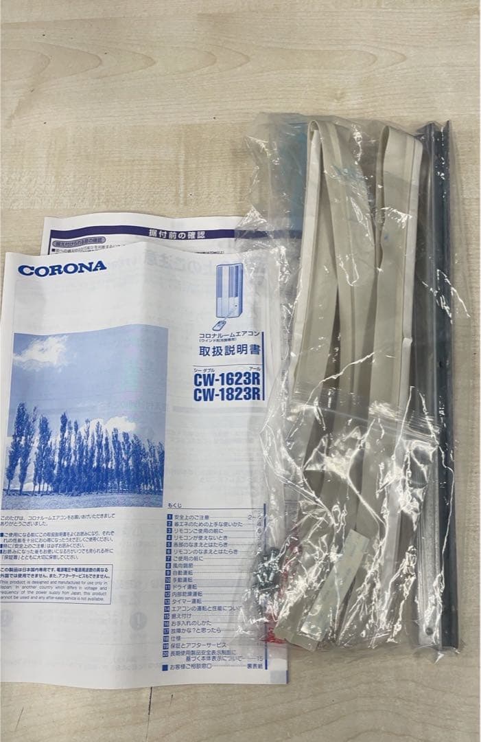 ★中古美品コロナCORONA窓用ク－ラーCW-1623R 冷房エアコン2023年