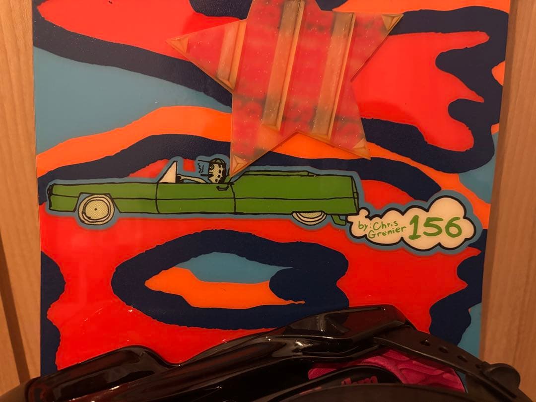 スノーボード 156cm Salomon サロモン ChrisGrenier