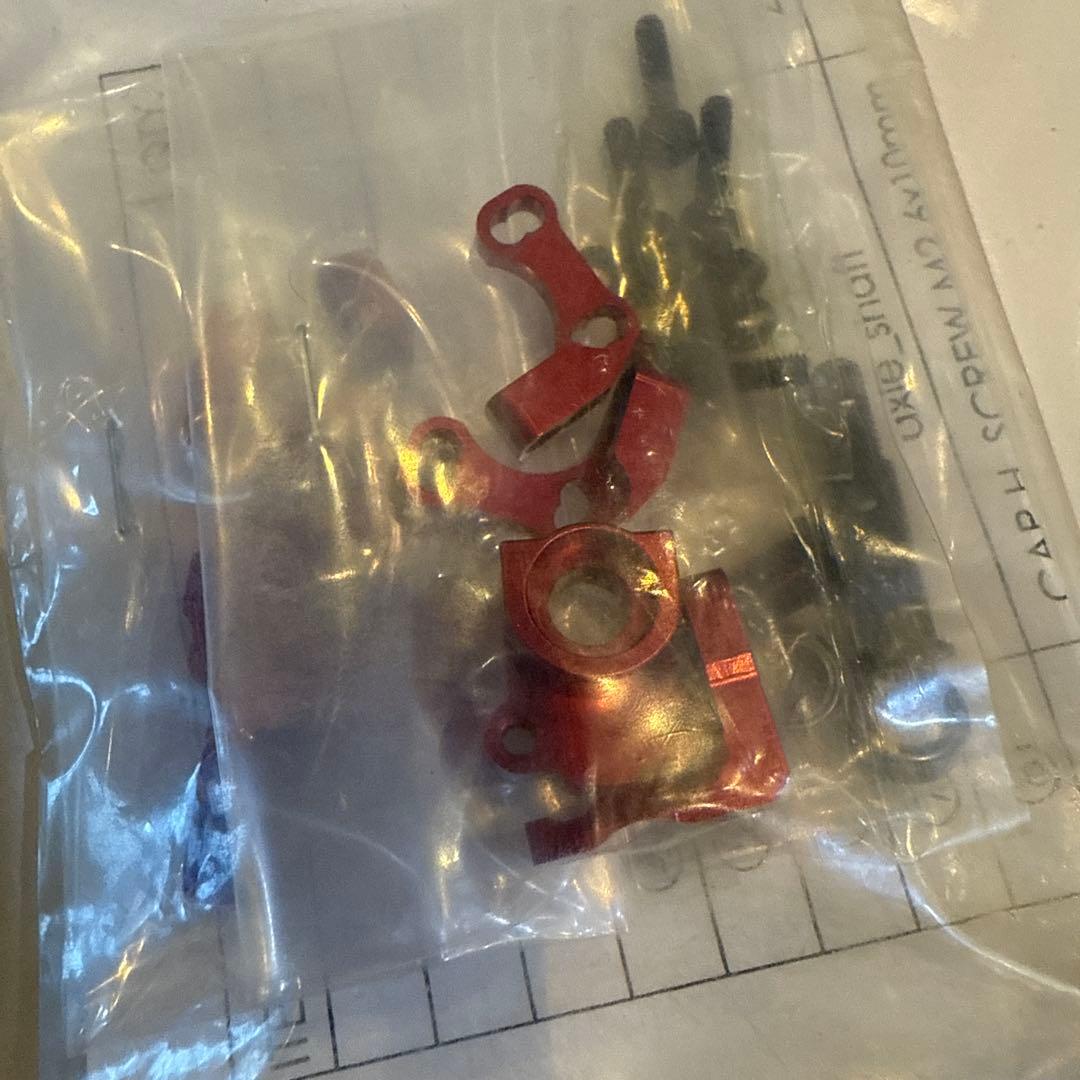 ラップアップ　フロントナックル　レッド新品VX 　シャフトセット