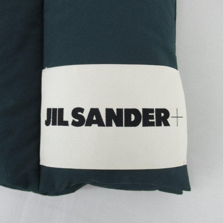 JIL SANDER ジルサンダー ダウンスカーフ マフラー グリーン