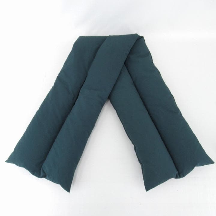 JIL SANDER ジルサンダー ダウンスカーフ マフラー グリーン