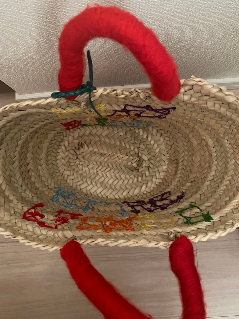 Kilometre Paris カラフルかごバッグ