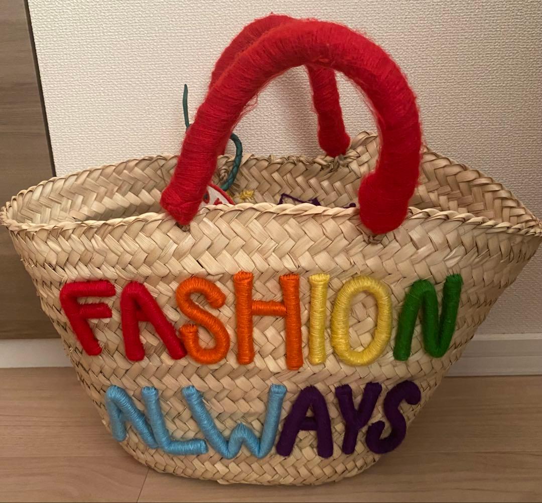 Kilometre Paris カラフルかごバッグ