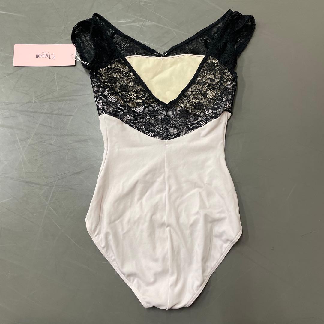 チャコット　バレエレオタード S ピンク/ブラック