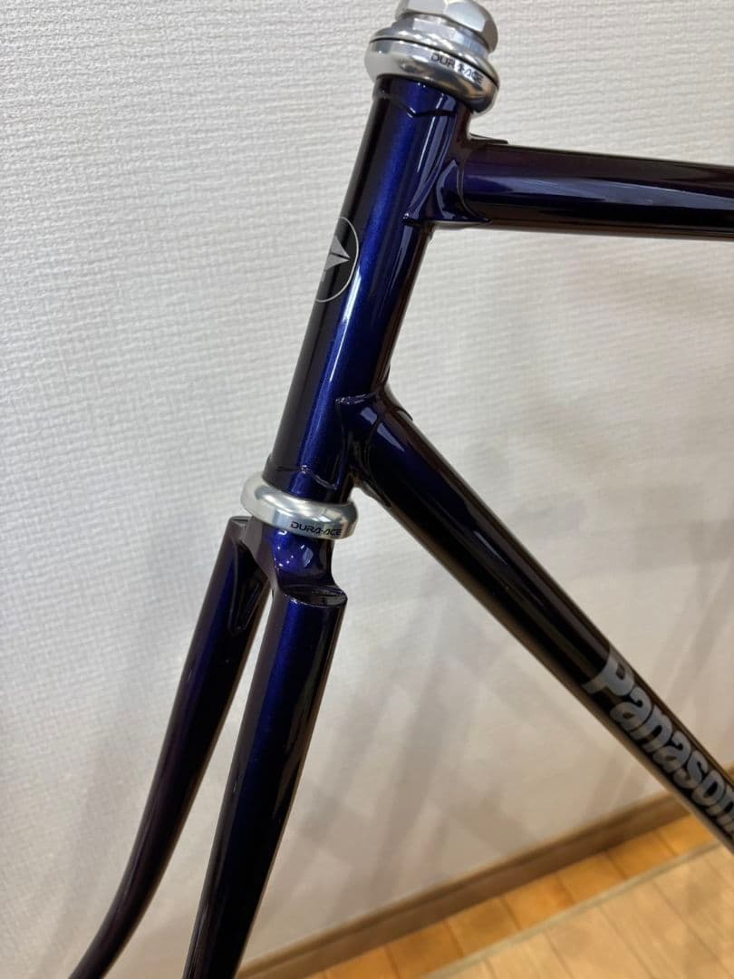 パナソニック競輪・自転車フレーム　色：パープルブルー