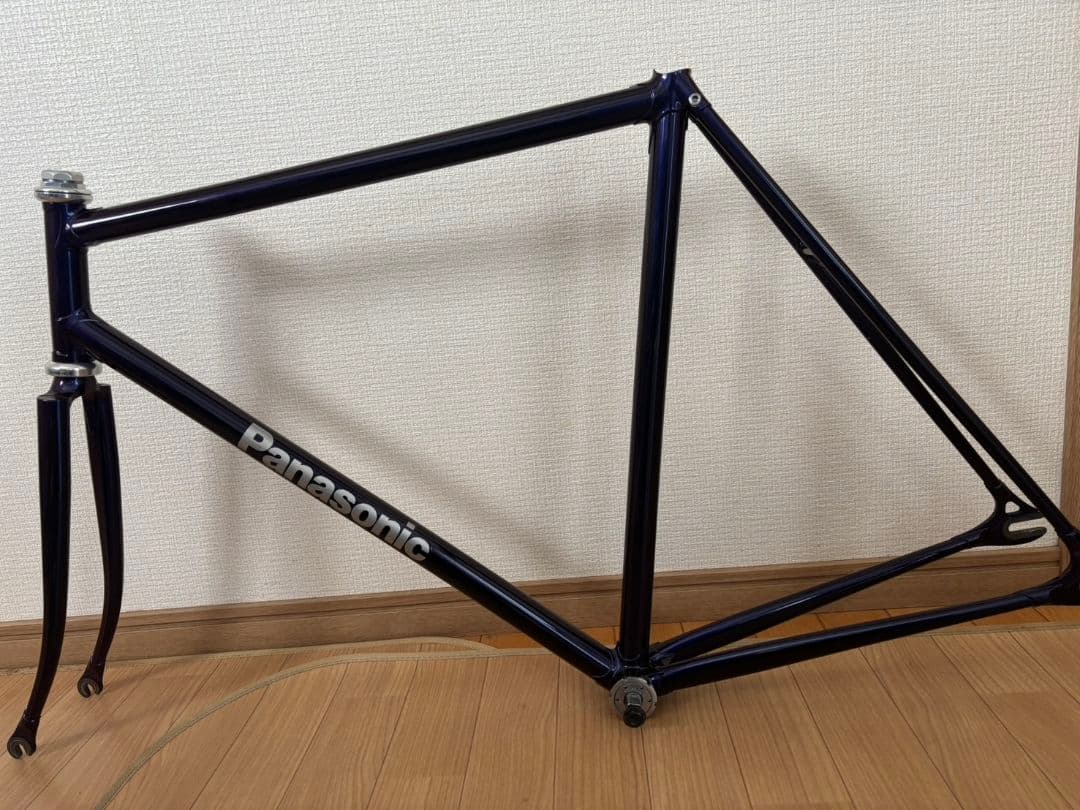 パナソニック競輪・自転車フレーム　色：パープルブルー