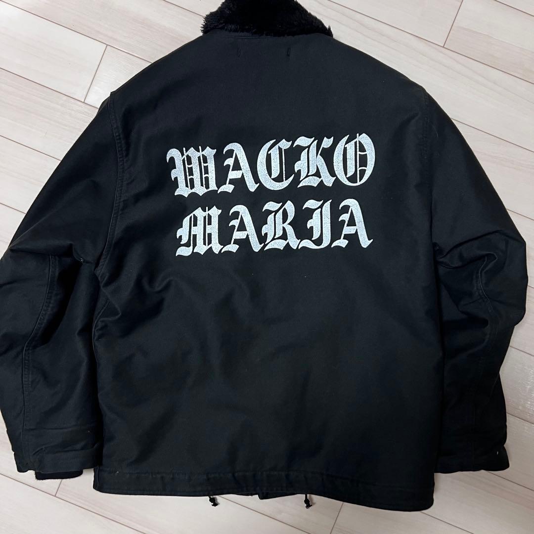ジャケット・アウター 22FW WACKOMARIA N-1 DECK JACKET BLACK M
