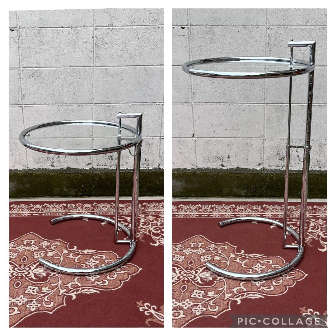イタリア製◾️Eileen Gray アイリーン・グレイ アジャスタブルテーブル