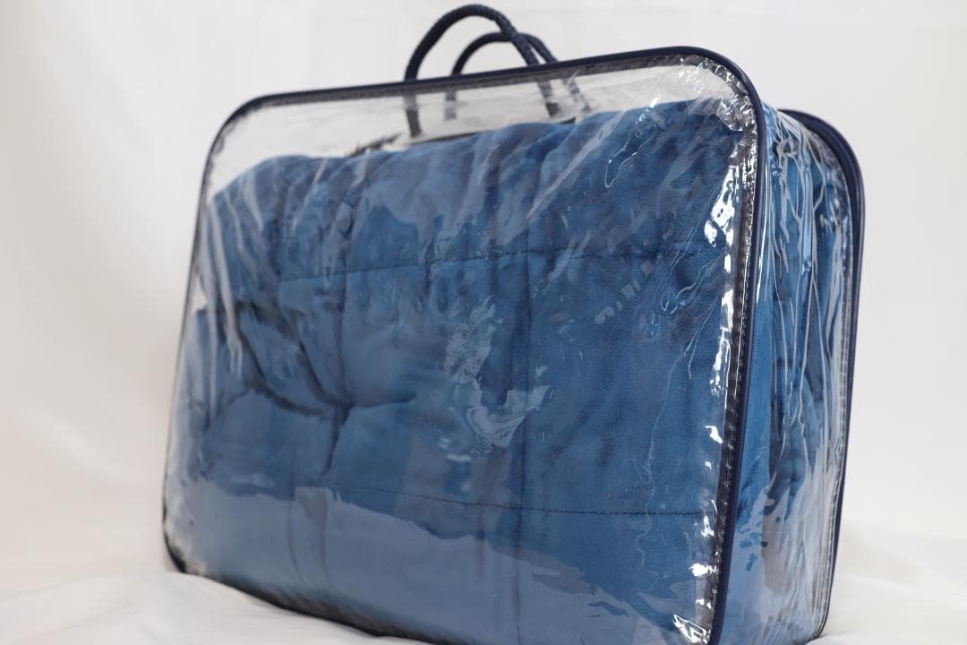 【訳あり】ハグラビ ウェイトブランケット/ネイビー・S(約6.8Kg)・シングル