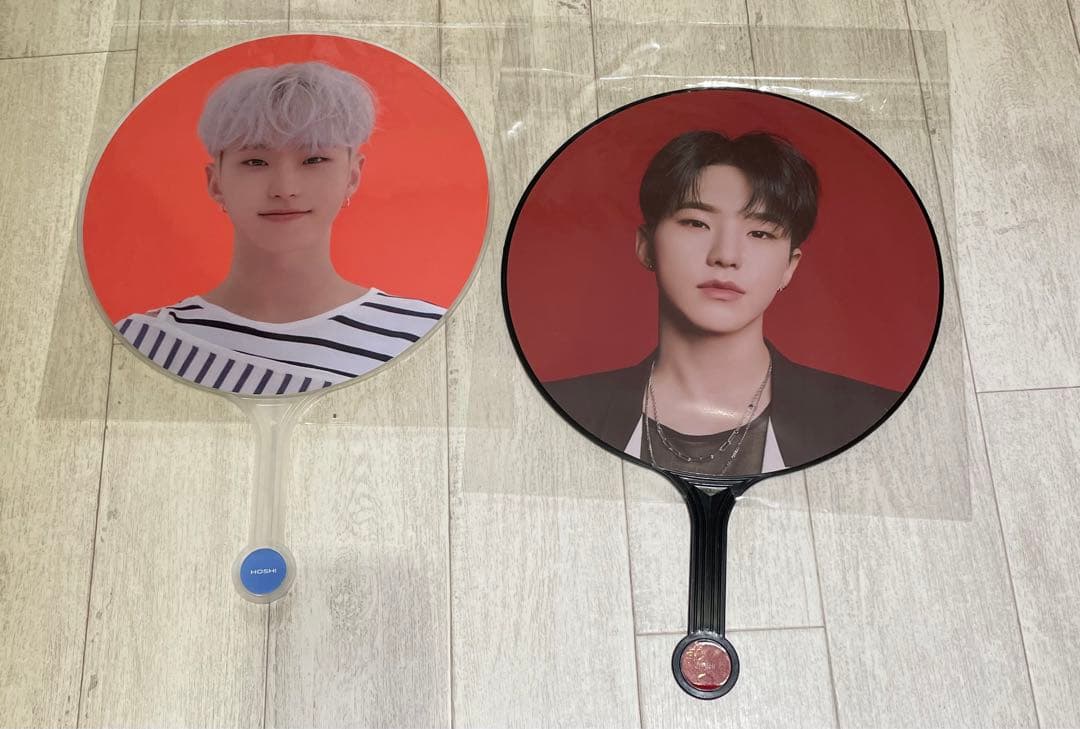 seventeen HOSHI うちわ　セット