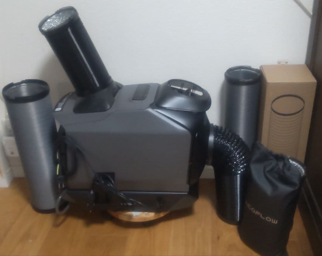 EcoFlow WAVE 3 本体(一式) ＋専用バッテリーパック ＋ 3点