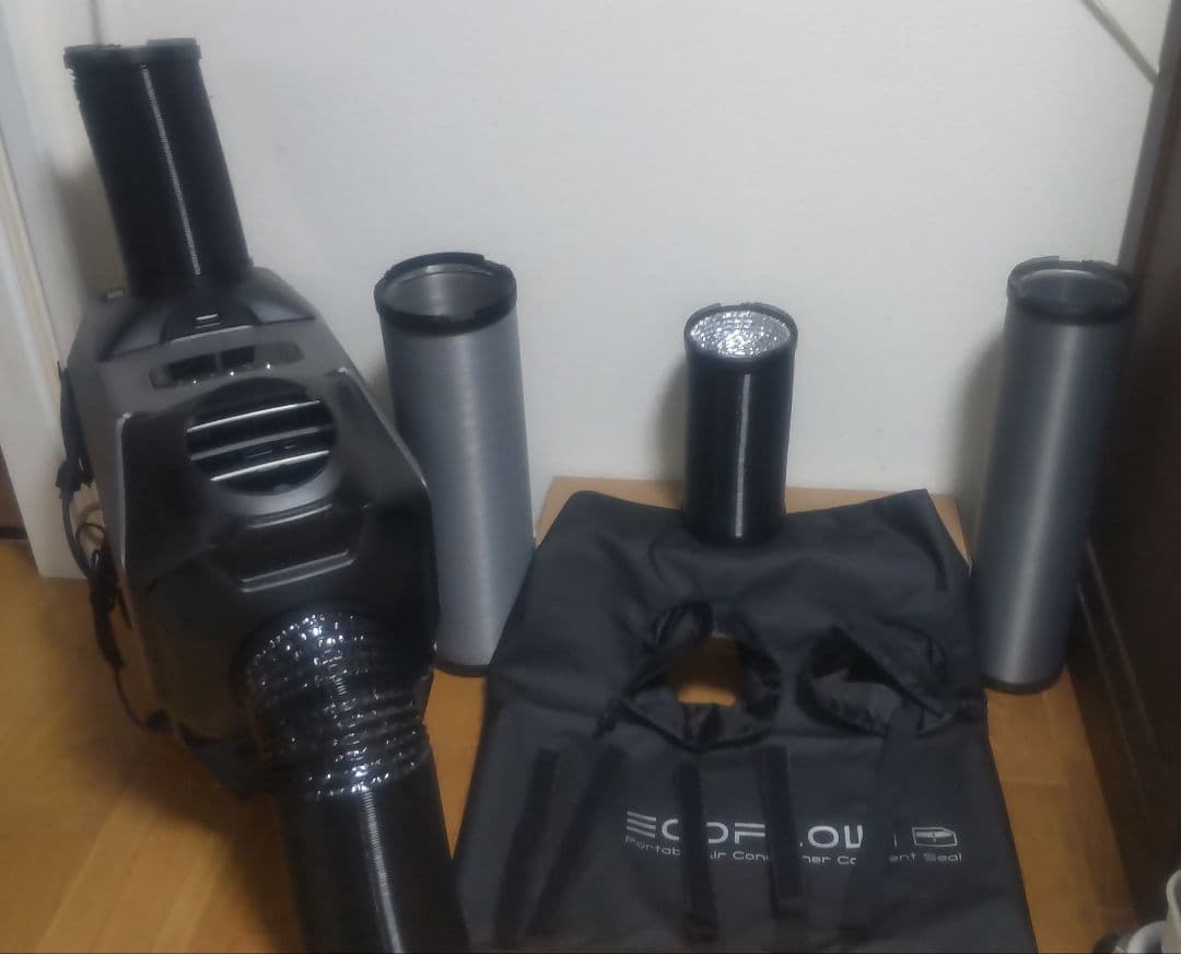 EcoFlow WAVE 3 本体(一式) ＋専用バッテリーパック ＋ 3点