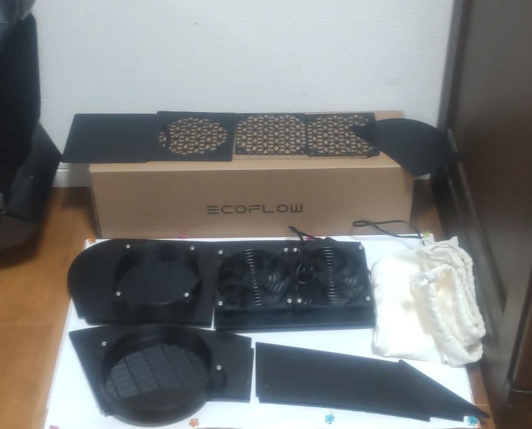 EcoFlow WAVE 3 本体(一式) ＋専用バッテリーパック ＋ 3点