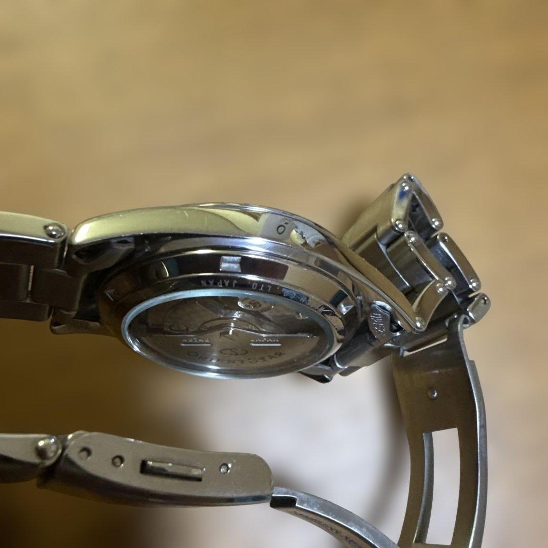 ア*キ様 オリエントスター 自動巻き 腕時計 黒文字盤