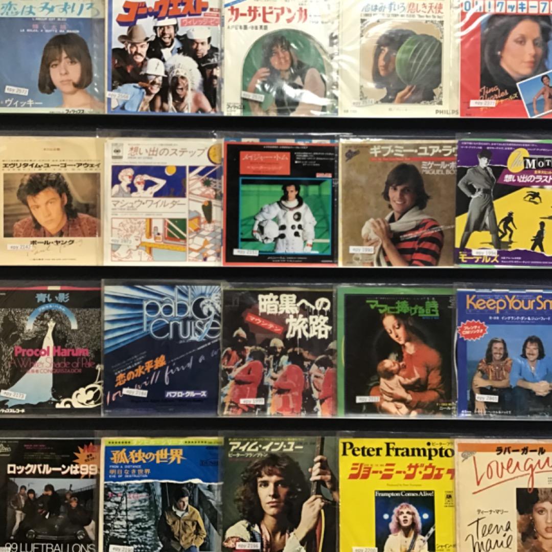 a1242 洋楽ロック・ポップス EP100枚セット　同梱7点