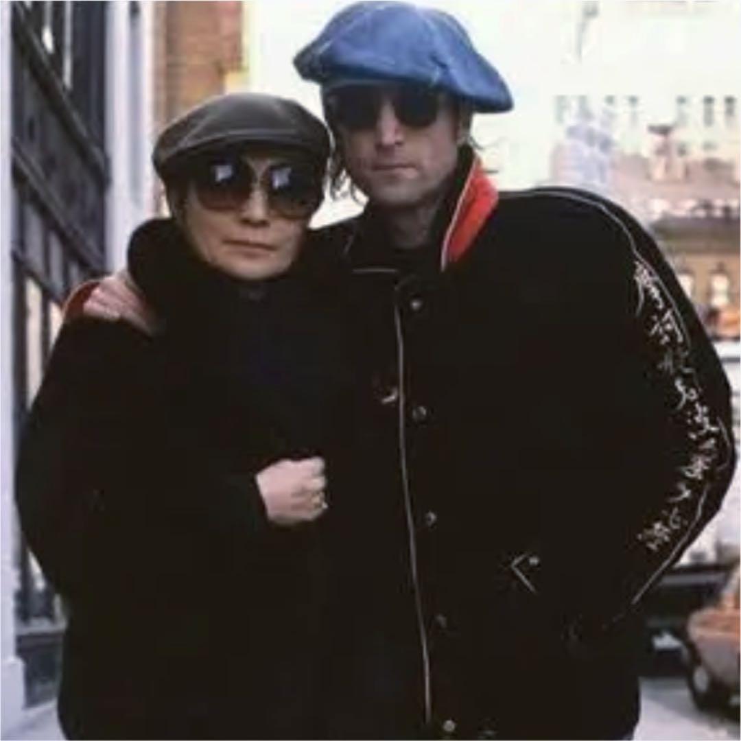 テーラー東洋 ベロアスタジャン XL 黒 ジョンレノン着用 blackmeans