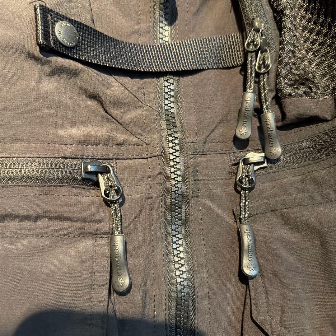 美品　スノーピークToned Trout Camp Vest 2 Black