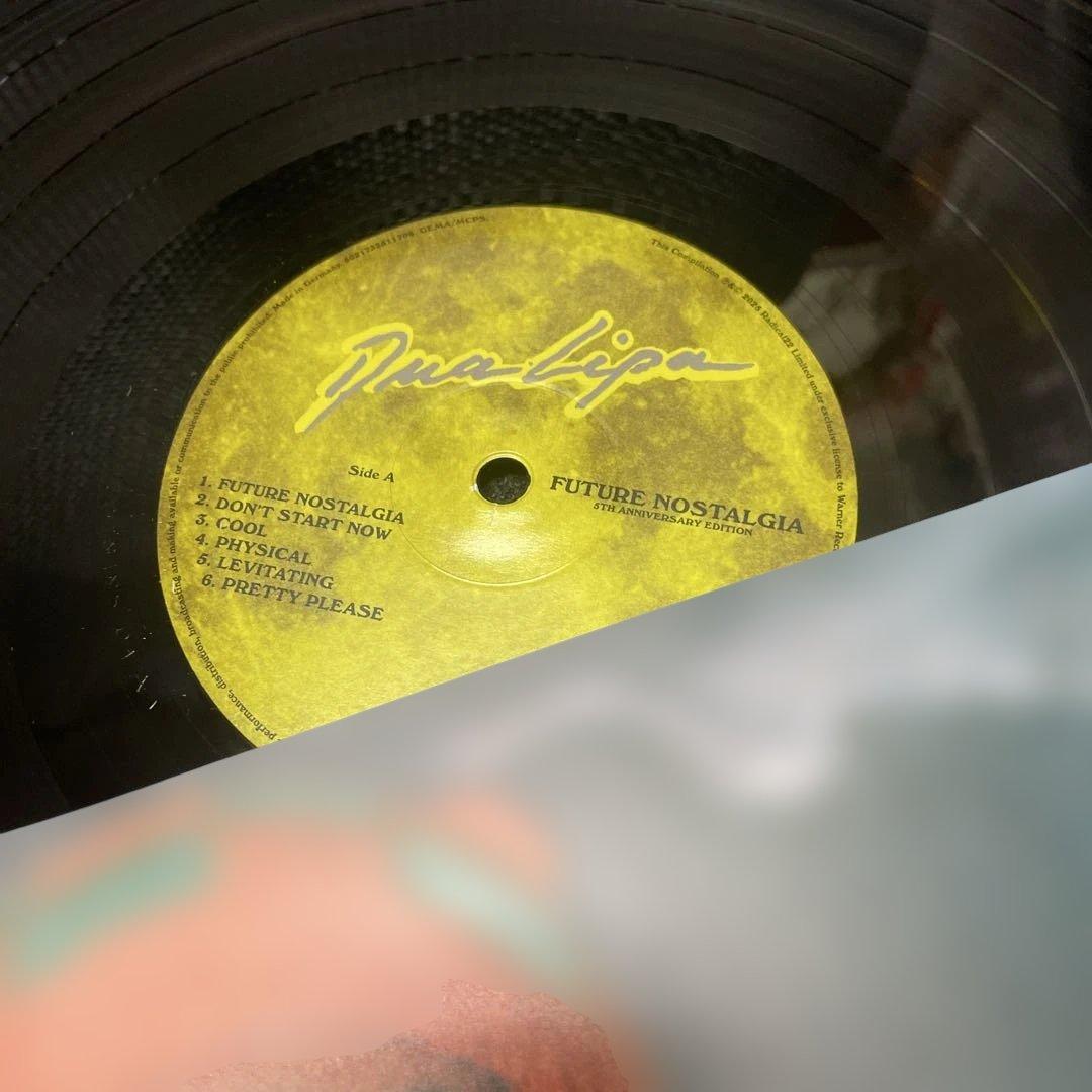 デュアリパンDUALIPA3レコード5TH Anniversary