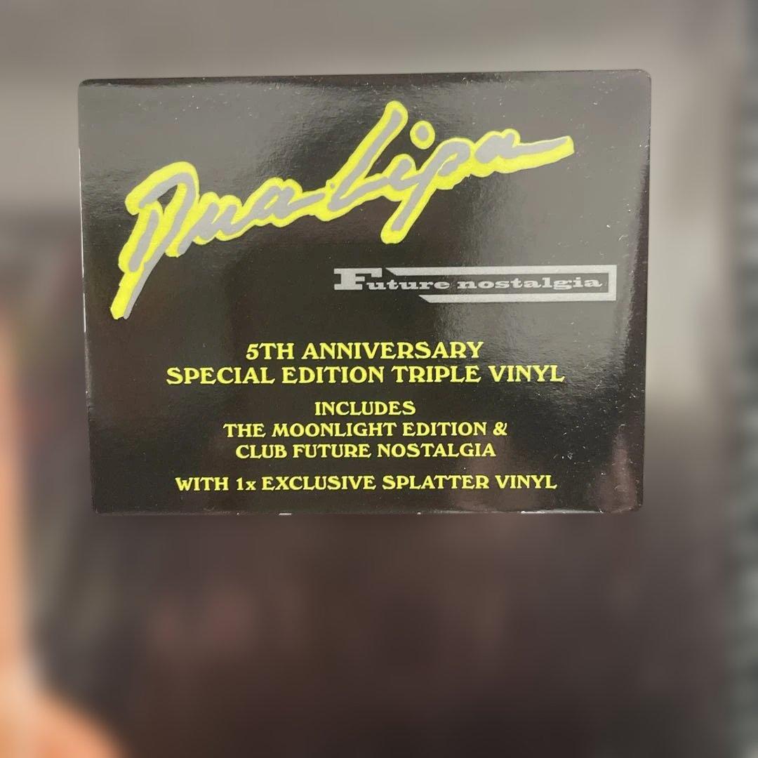 デュアリパンDUALIPA3レコード5TH Anniversary