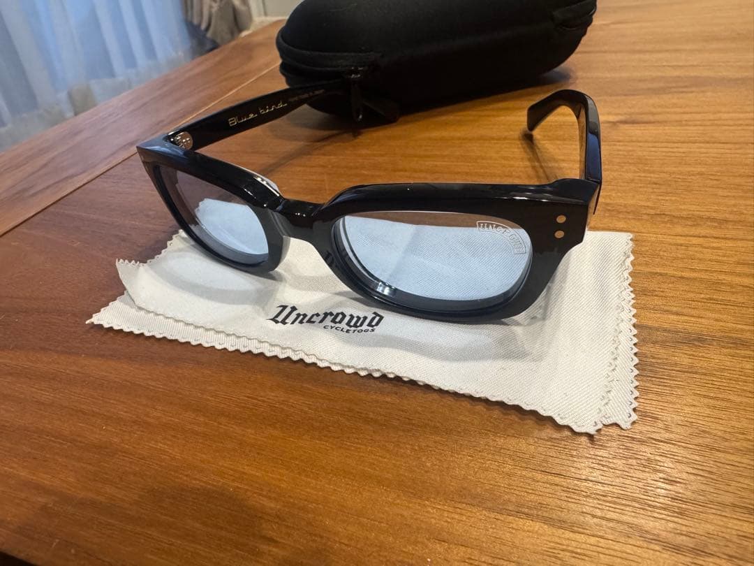 美品　Uncrowd bluebird サングラス