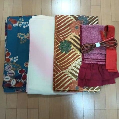 AT　振袖セット　❣️お得なセット❣️振袖　長襦袢　袋帯