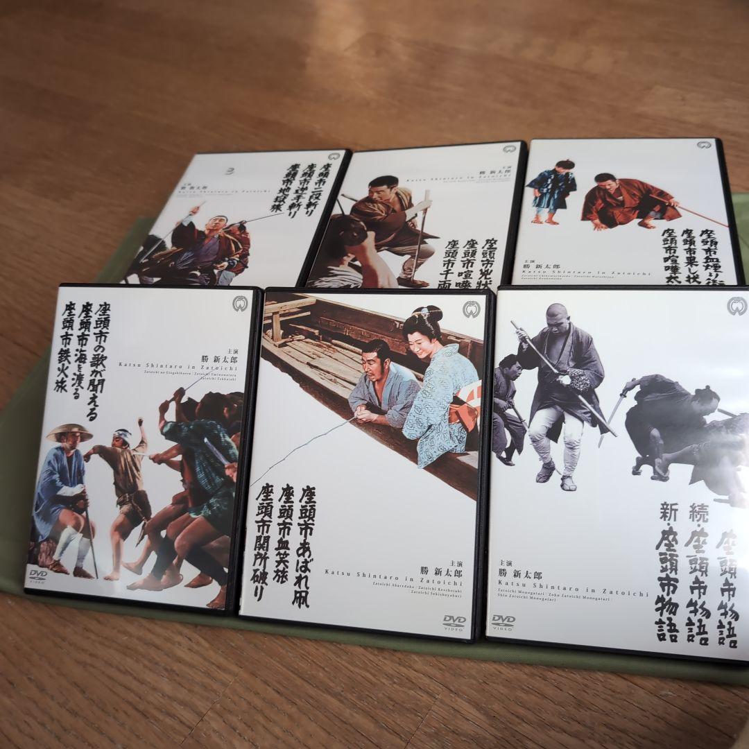 廃盤 勝新太郎 座頭市 DVD-BOX〈18枚組〉