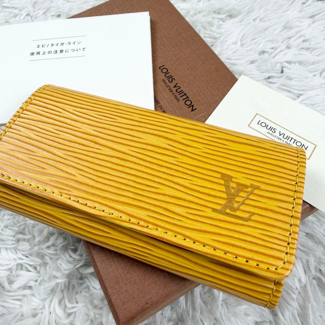 LOUIS VUITTON ヴィトン キーケース エピ ミュルティクレ 未使用品