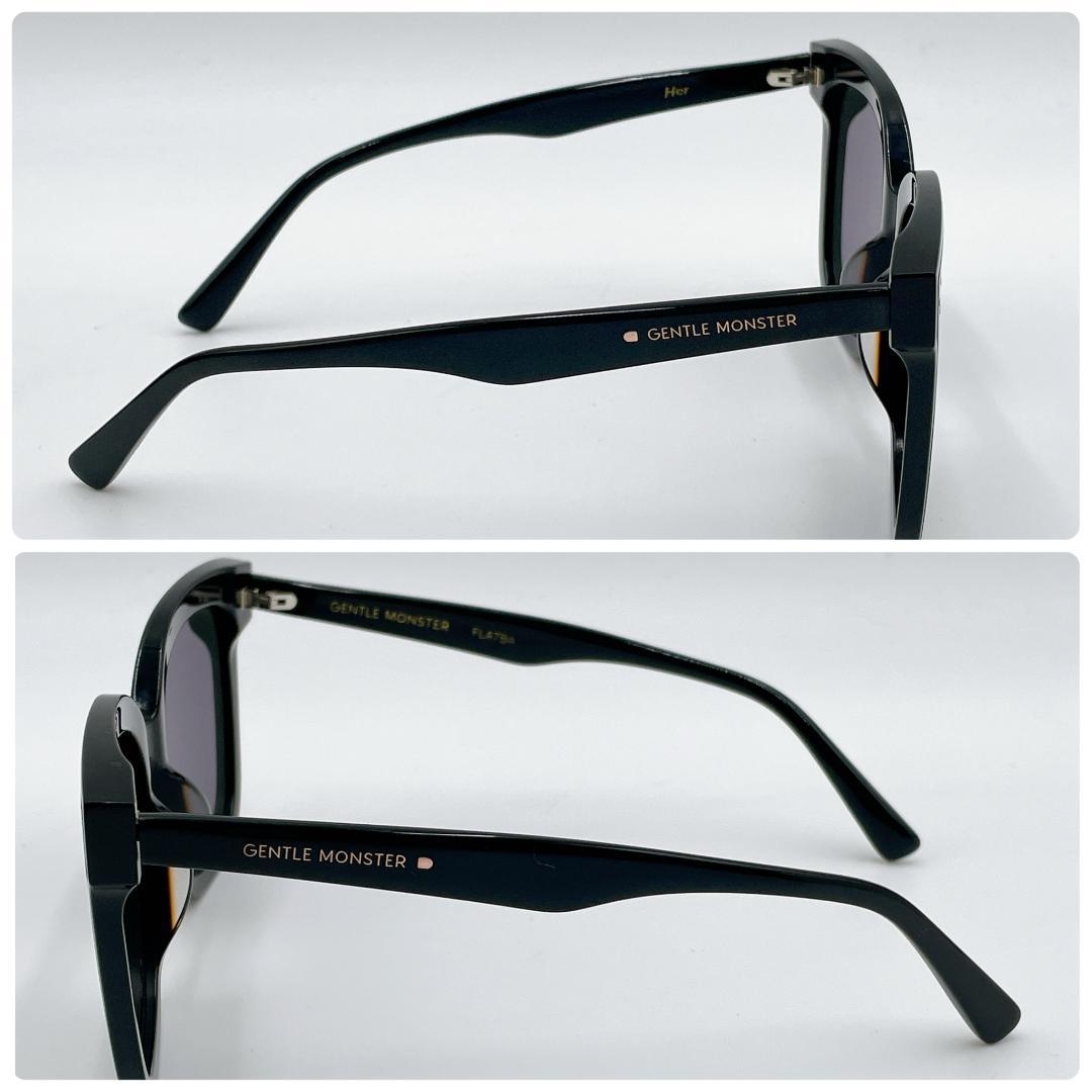 美品 Gentle Monster Her サングラス ブラックm626