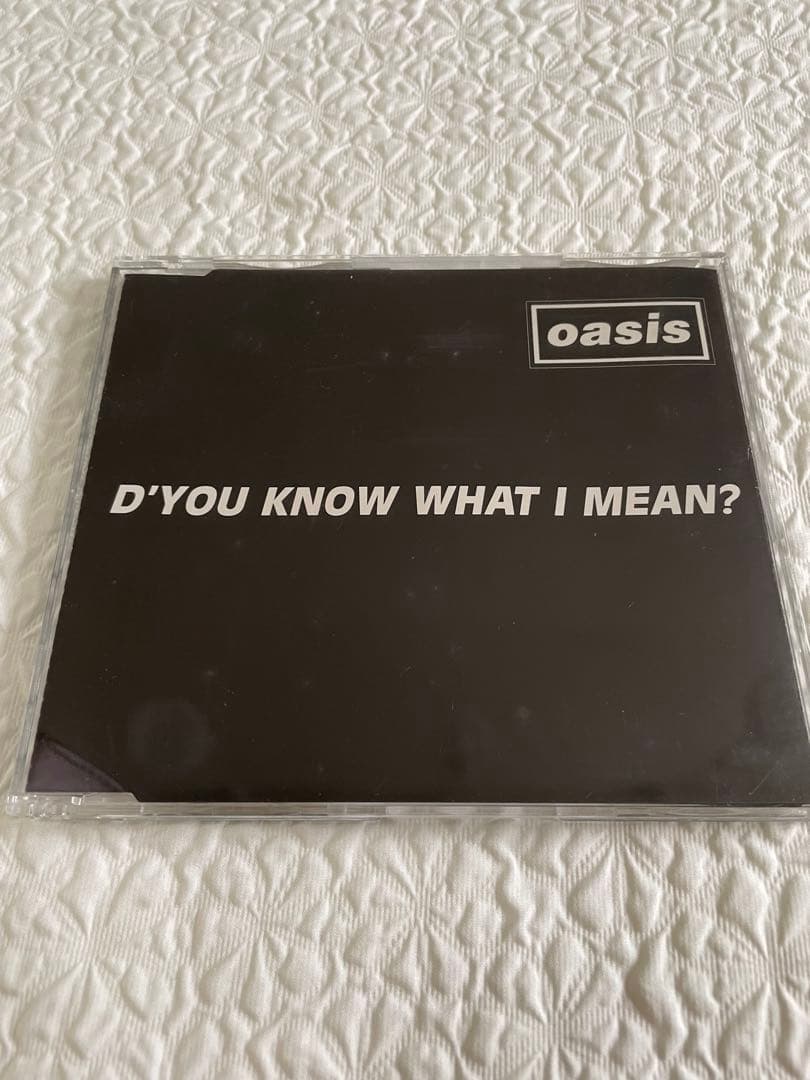 OASIS PROMO CD/D’YOU KNOW WHAT I MEAN?