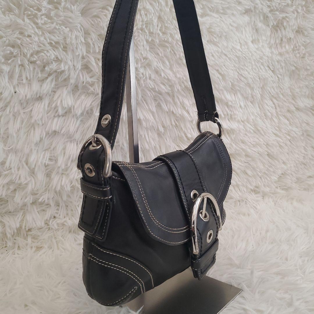 ⭐名作⭐COACH ソーホー アクセサリーポーチ ブラック 10318