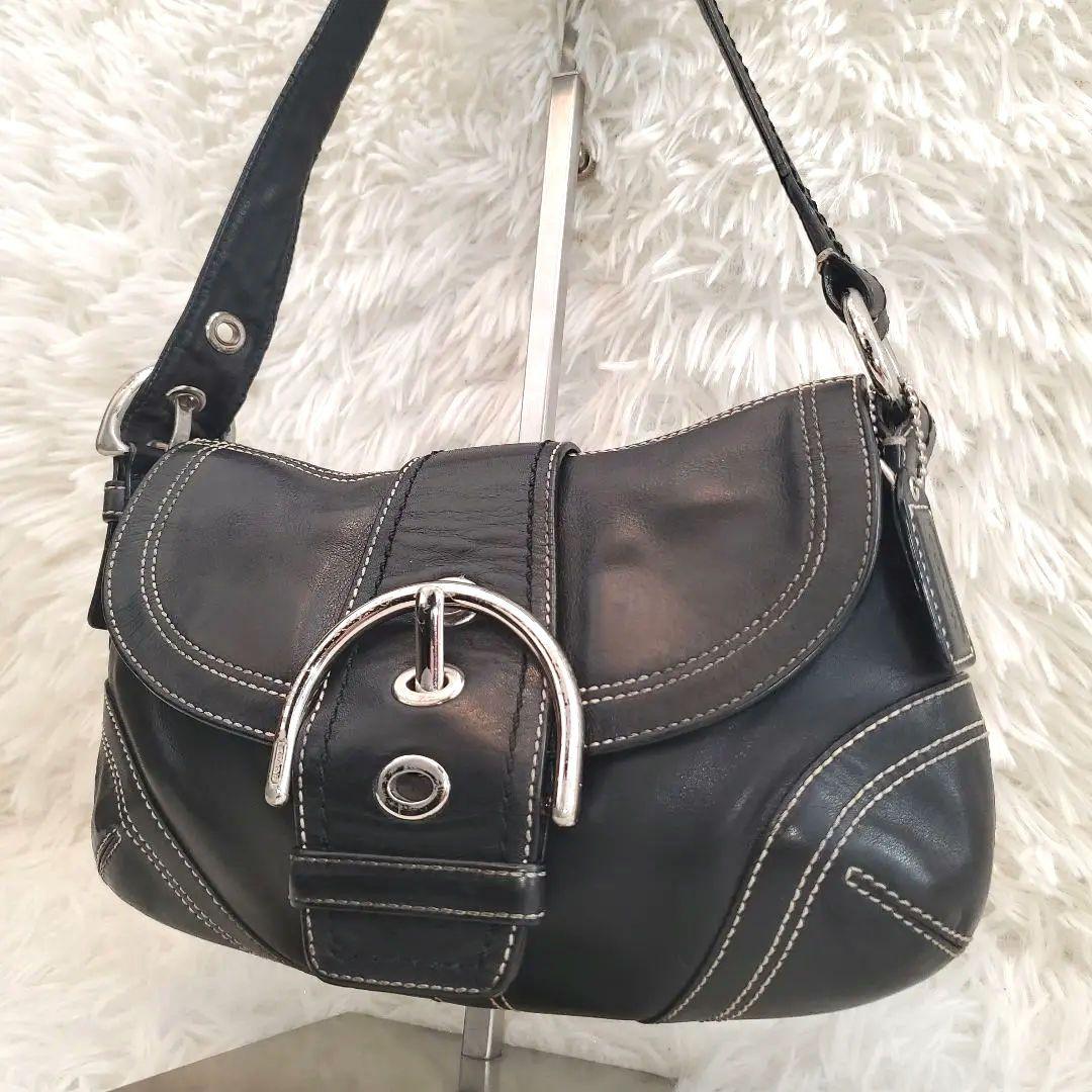 ⭐名作⭐COACH ソーホー アクセサリーポーチ ブラック 10318