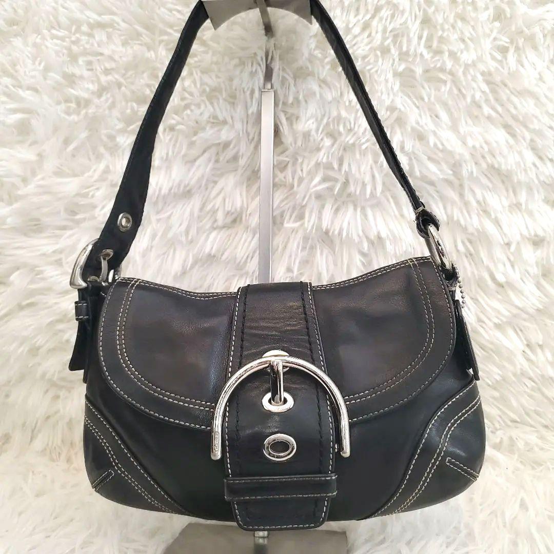 ⭐名作⭐COACH ソーホー アクセサリーポーチ ブラック 10318