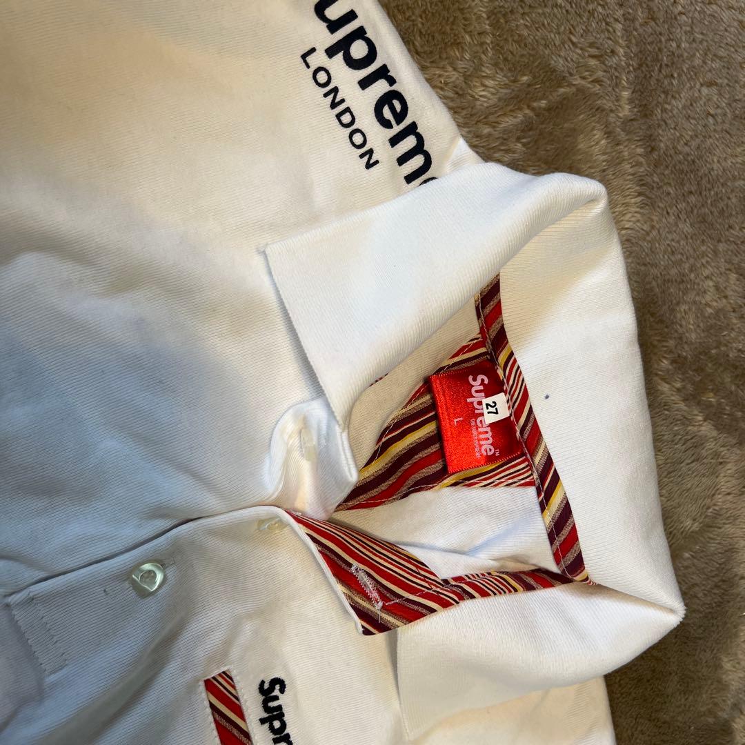 ひろゆき⭐︎Supreme ポロシャツ　Lサイズ　新品