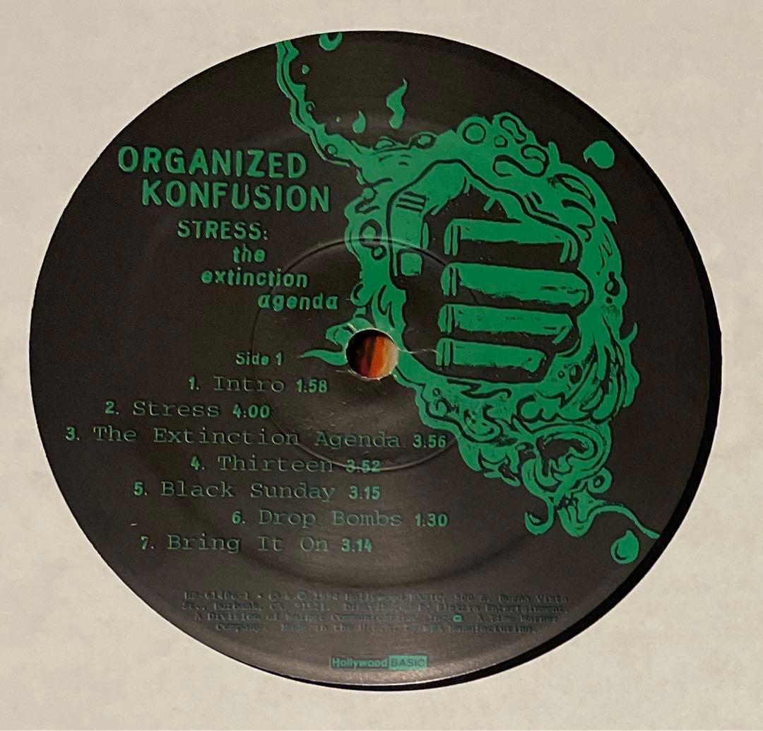 ORGANIZED KONFUSION STRESS レコード　USオリジナル