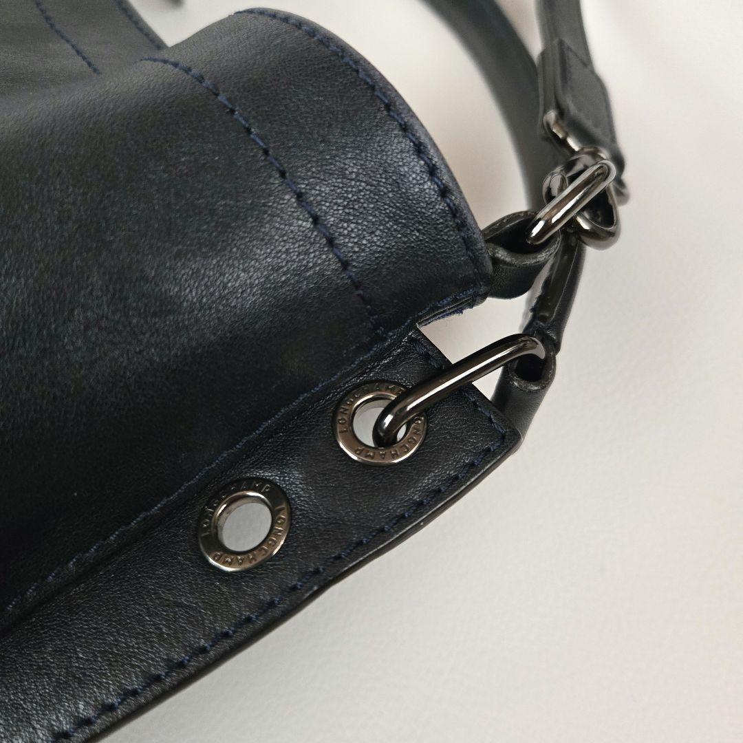 ロンシャン 本革 3D クロスボディバッグ ハンドバッグ　　2way