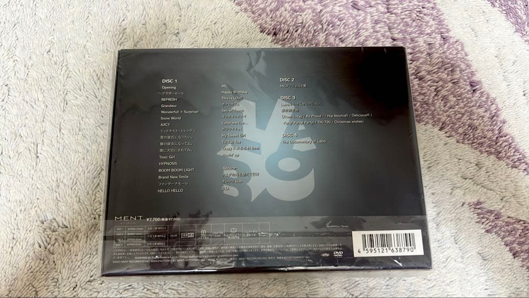 ManライブDVD4個セット