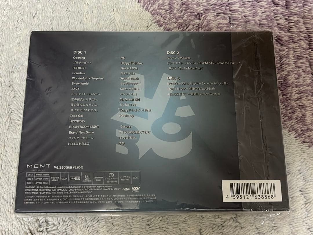 ManライブDVD4個セット