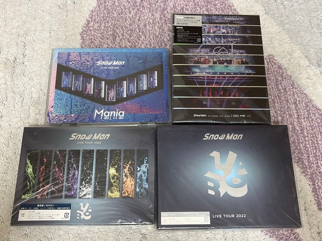 ManライブDVD4個セット