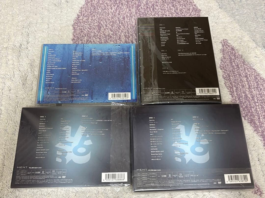 ManライブDVD4個セット