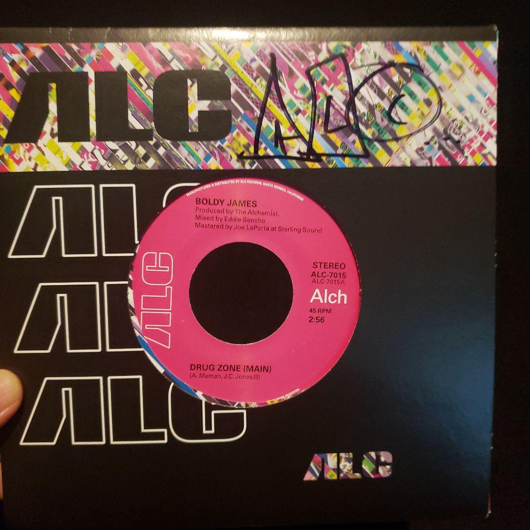 1000枚限定盤 サイン入り Alchemist Drug Zone 7inch